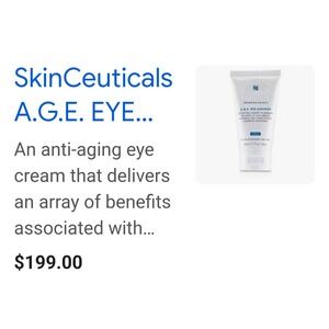 SkinCeuticals A.G.E. Advanced Eye Concentrated Multi-Corrective Treatment 50ml
